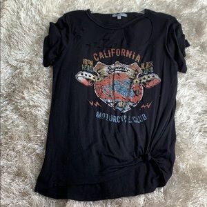 California top with rips